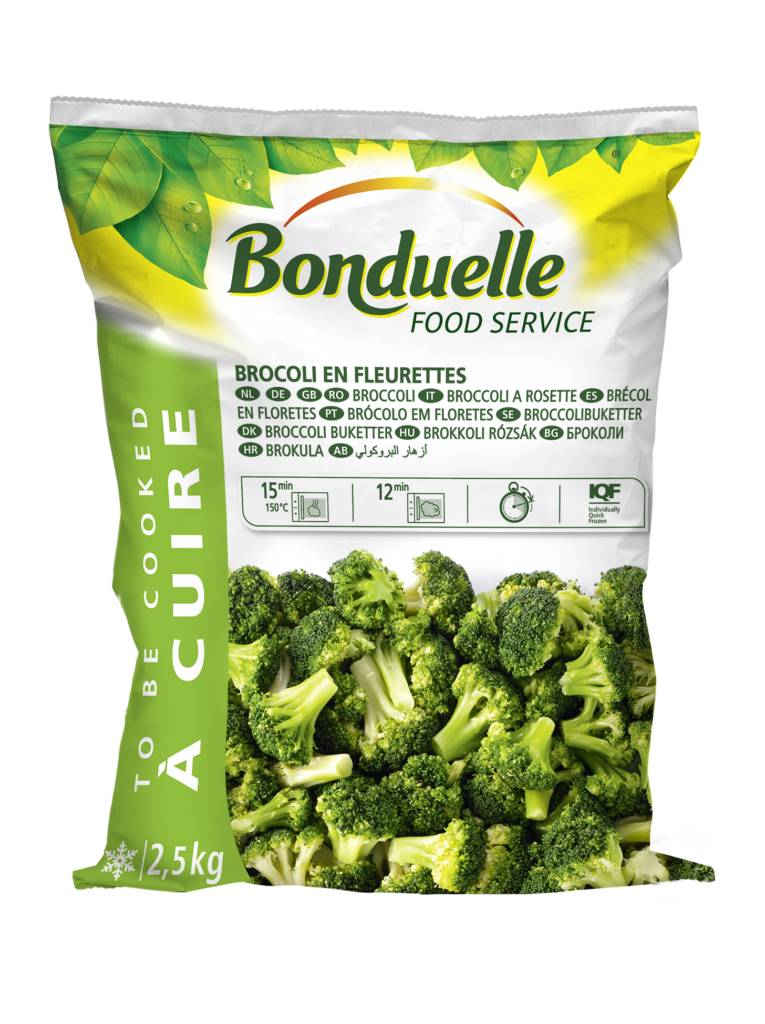 Bonduelle brokkoli, fagyasztott (2.5kg)